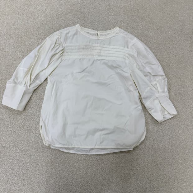 82 SJSJ 한섬 여성 스퀘어넥 셔츠 0123T1