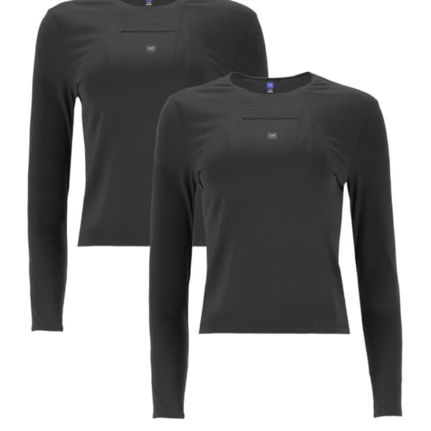 이지 갭 엔지니어드 바이 발렌시아가 롱슬리브 세컨드 스킨 블랙 (