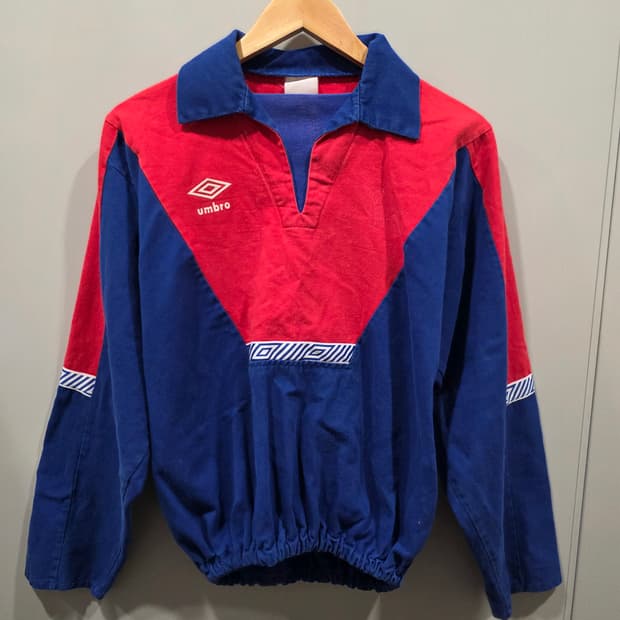 UMBRO엄브로 배색 아노락 셔츠 (빈티지)