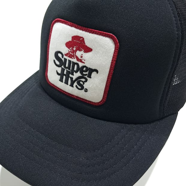 CL980 히스테릭글래머 일본판 Super Hys 블랙 메쉬 트러커캡 