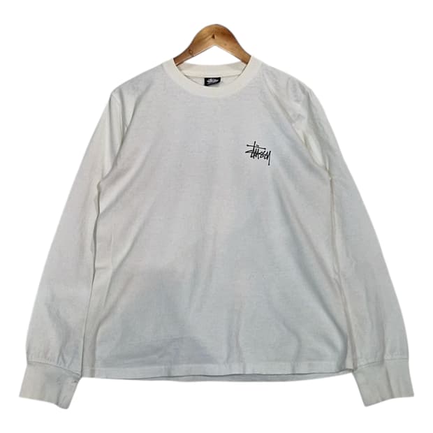 Stussy 스투시 스탁 로고 롱 슬리브