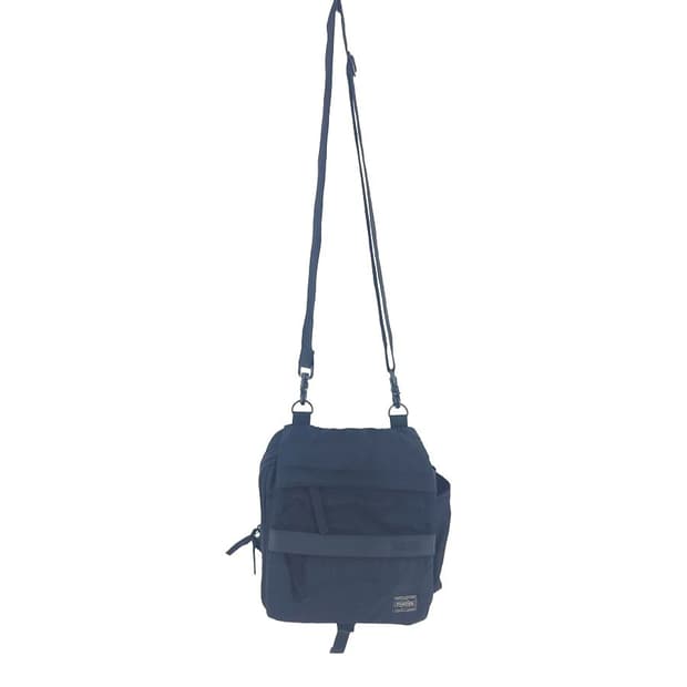 [F]요시다포터 블랙 크로스백[Y63-093]