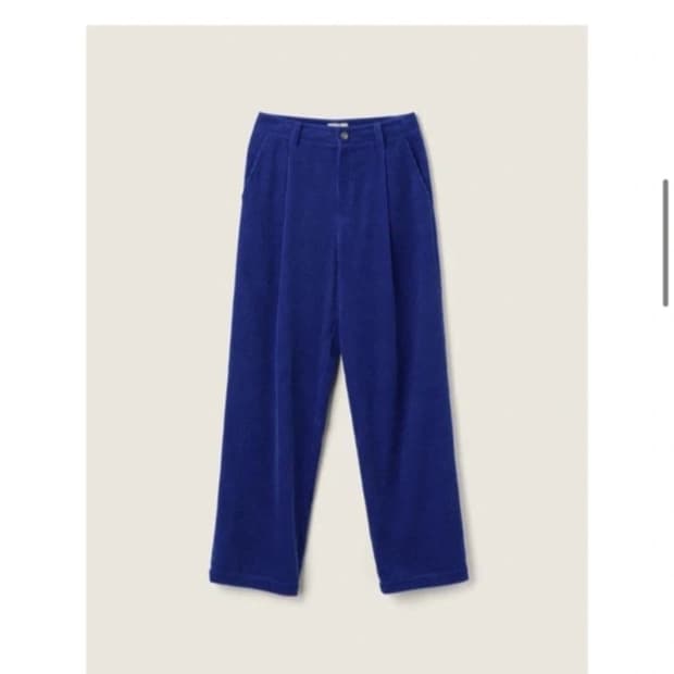 시엔느 Uncle Corduroy Pants 블루 M