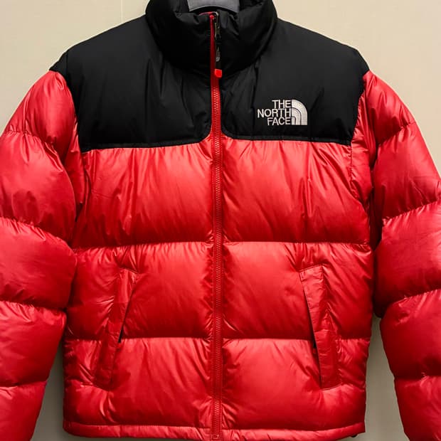 (S/97)노스페이스 1996 골드윈 레트로 눕시 700 패딩 레드
