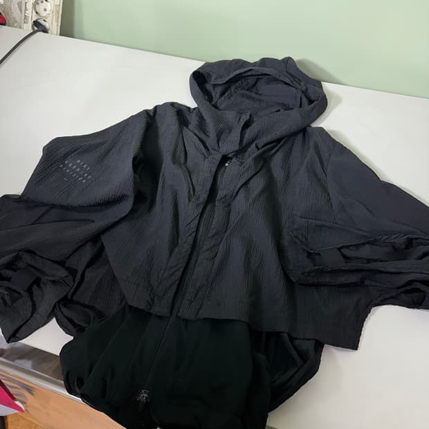 우먼M-L 나이키런닝 블랙 레이어드 런닝경량바막