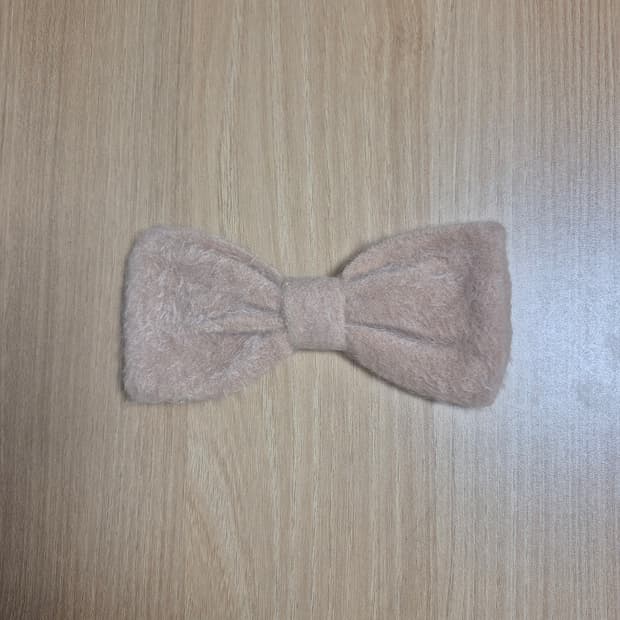 리즈리사 라떼갸루 스카팡 베이지 기모리본브로치