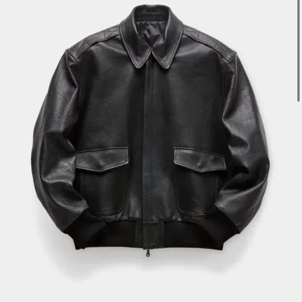 (구매) 쿠어 a-2 가죽자켓 XL