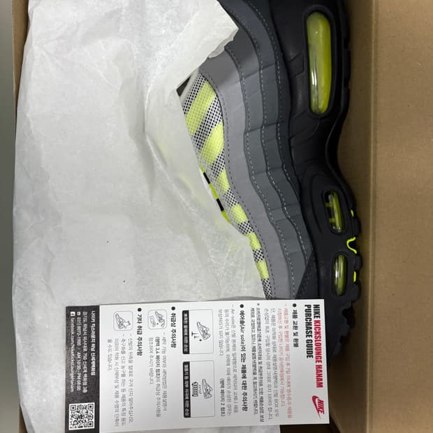 에어맥스 95 네온 255