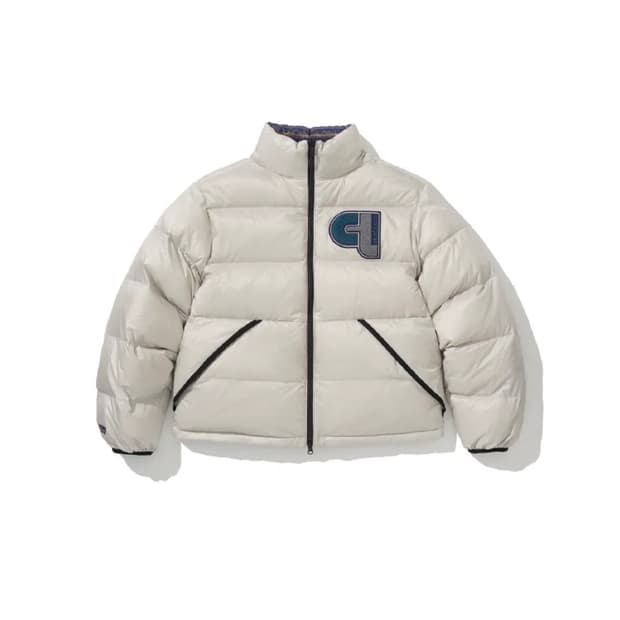 >>구해요<< 테켓 리버시블 패딩 라이트 그레이