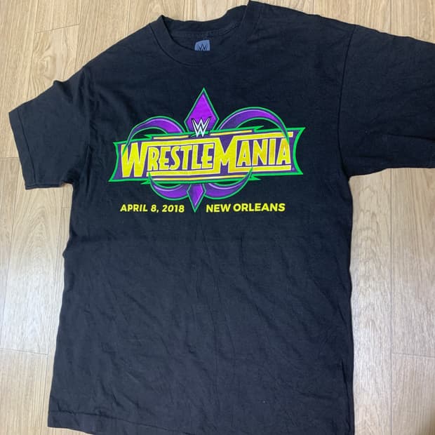 M) WWE 레슬매니아 34 반팔티