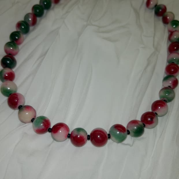 Mix ball necklace 