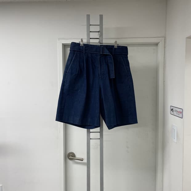 준지 데님 반바지 46