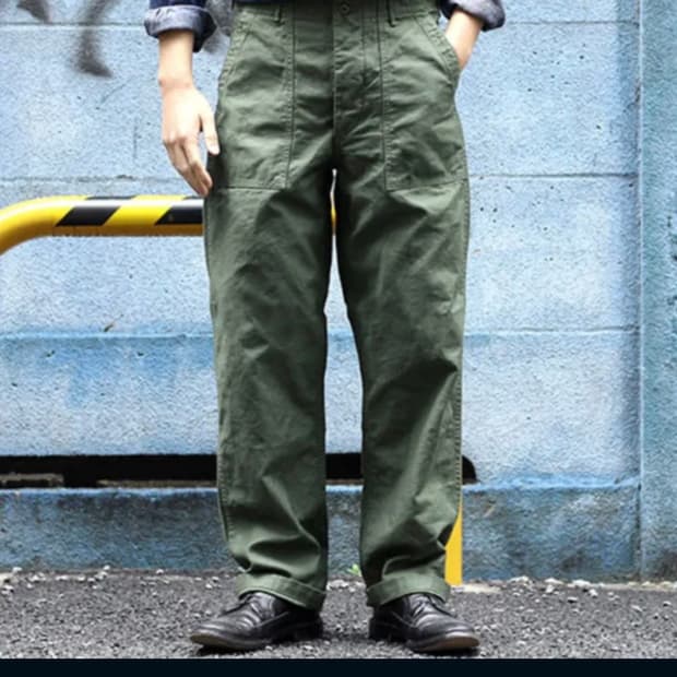 오어슬로우 퍼티그팬츠 오리지널 핏 3사이즈 새제품 판매 합니다.