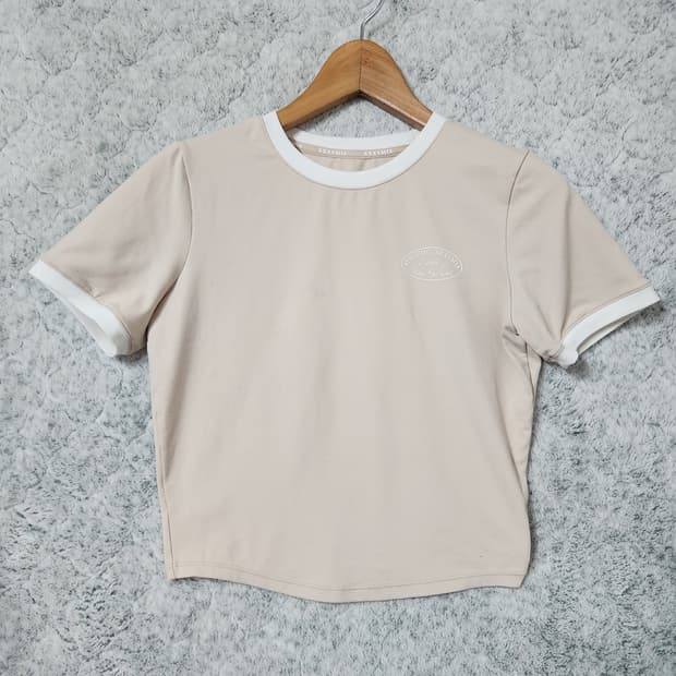402B [L] 젝시믹스 여성 크롭 반팔 티셔츠