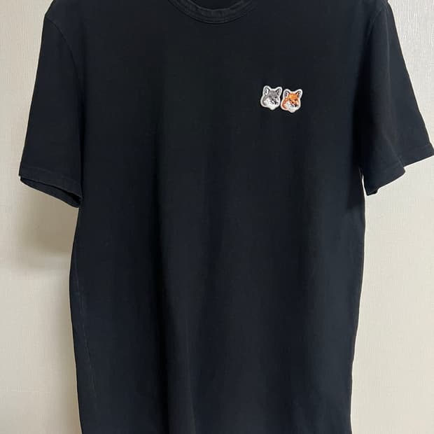 Maison Kitsuné Double Fox Head Patch T-S
