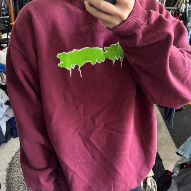 퍼킹어썸 크루넥 맨투맨 L