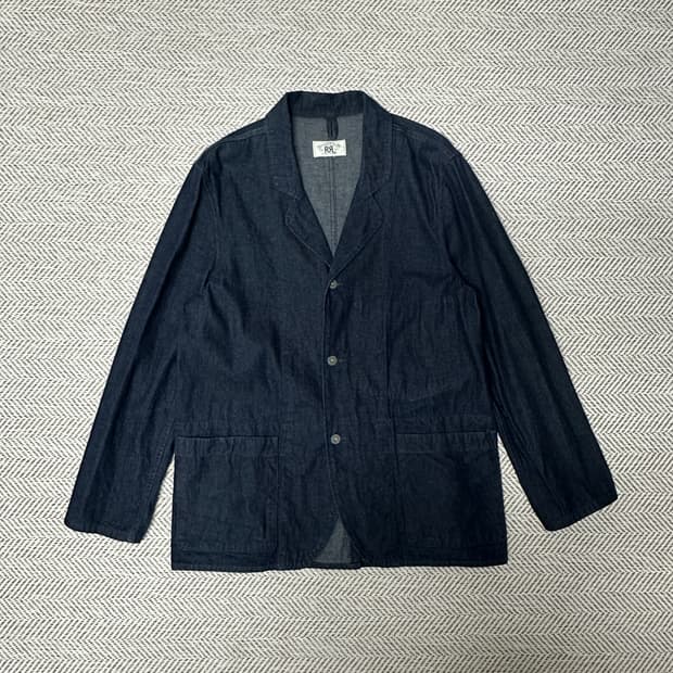 DOUBLE RL denim sport jacket