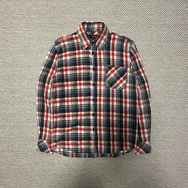 BEAMS check shirt