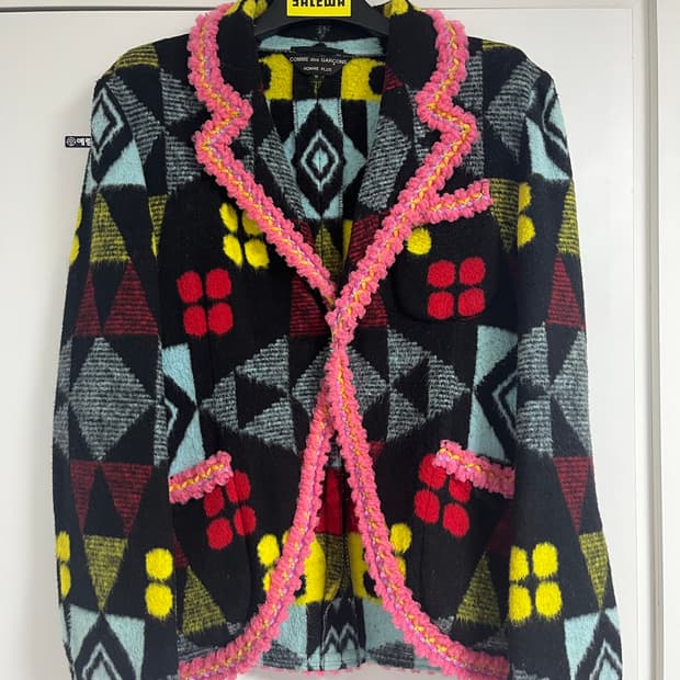 COMME DES GARÇONS Contrast-trim Patterne