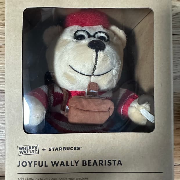 스타벅스 조이풀 월리 베어리스타 + 니트지갑