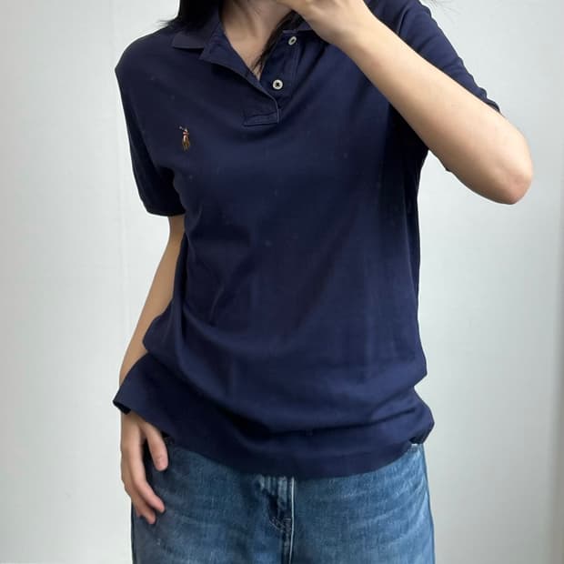 폴로 랄프로렌 신형 네이비 PK 반팔 티셔츠