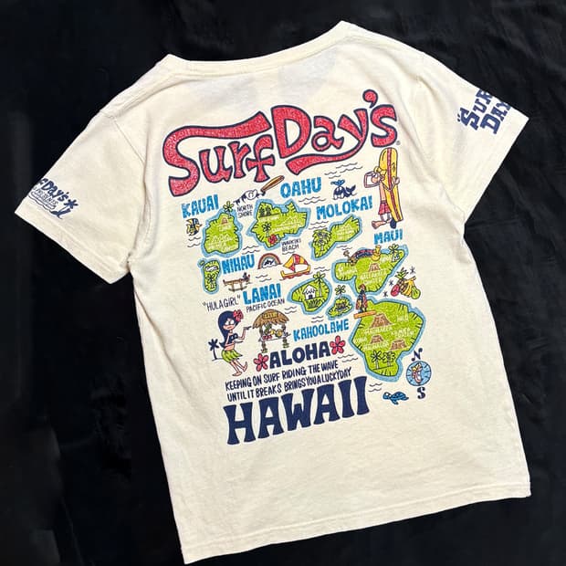 일본빈티지 SURF DAYS 반팔티