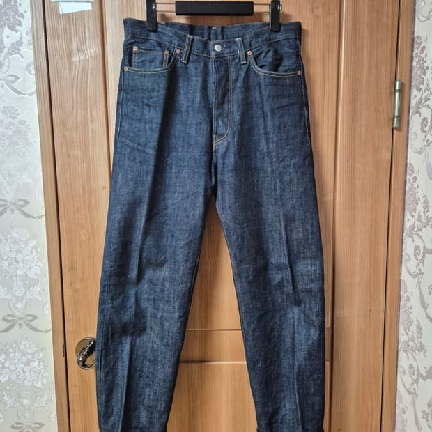 아웃스탠딩 40s 셀비지 데님 인디고 S