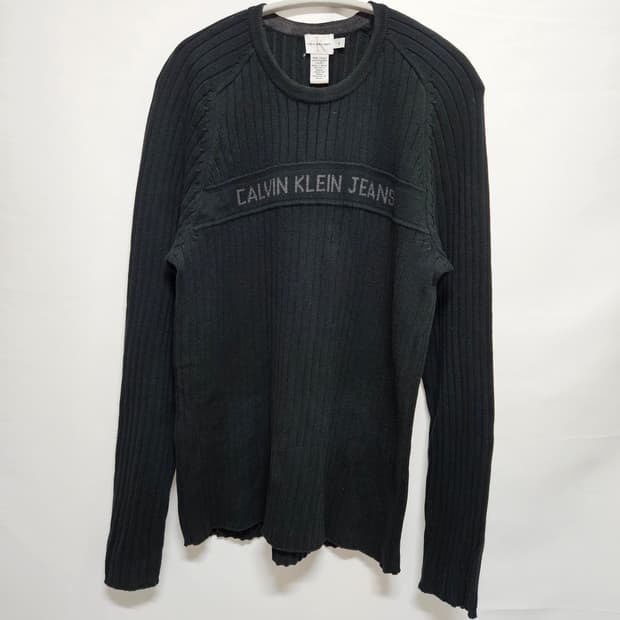 캘빈클라인 진스 골지 니트 M