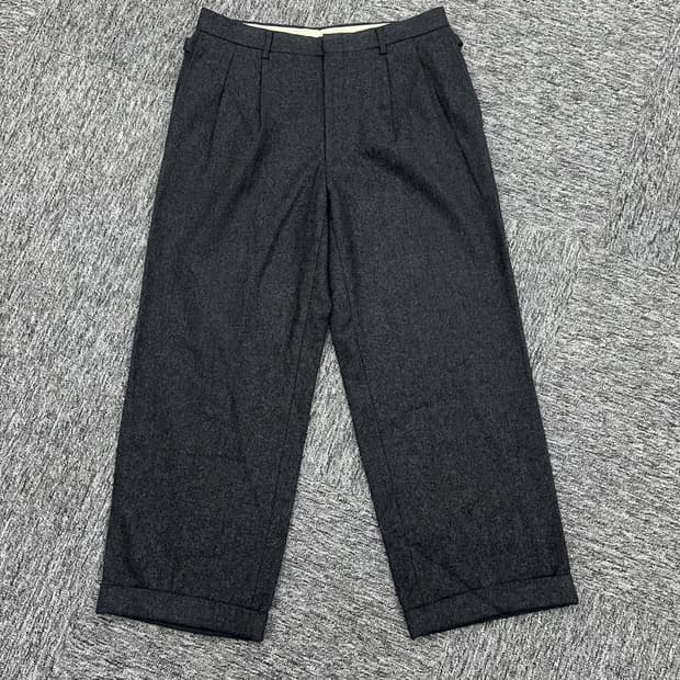 (허단42)90'S BARACUTA 울 와이드팬츠-M1252