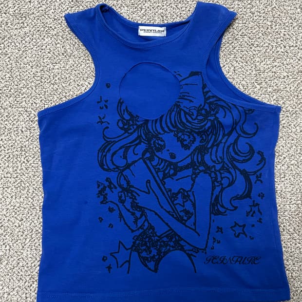 Peinture 파랑 나시