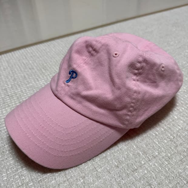 mlb 여성 캡 모자 핑크