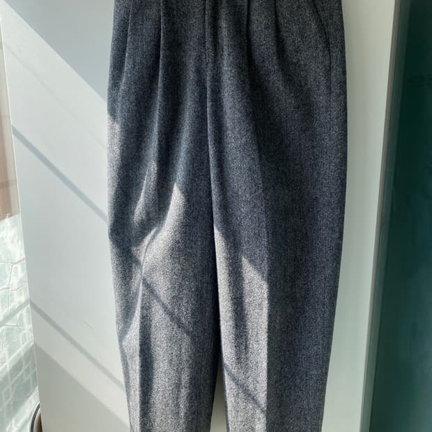준지 19fw 와이드 울 팬츠