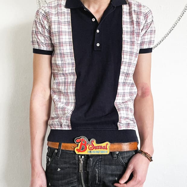 디스퀘어드2 니트&코튼 섹슈얼 PK티셔츠