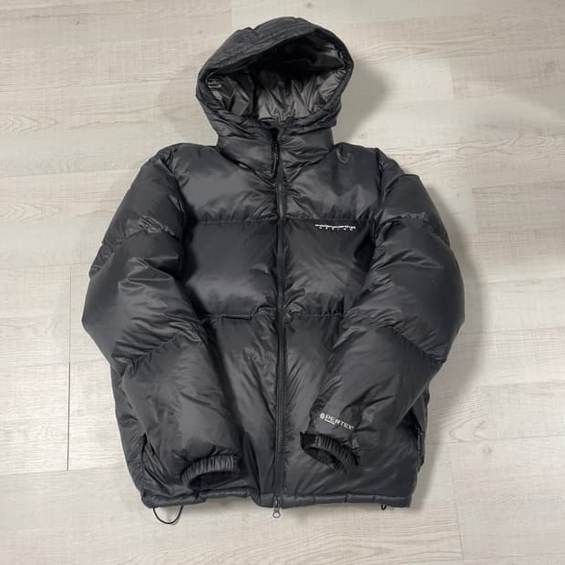 디스이즈네버댓 덕다운 퍼텍스 후드 패딩 블랙 M