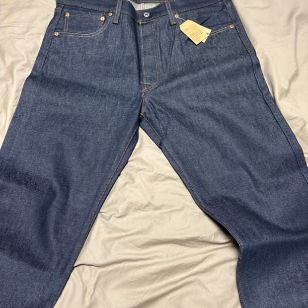 (새상품) 리바이스 501 리지드 다크 인디고 34