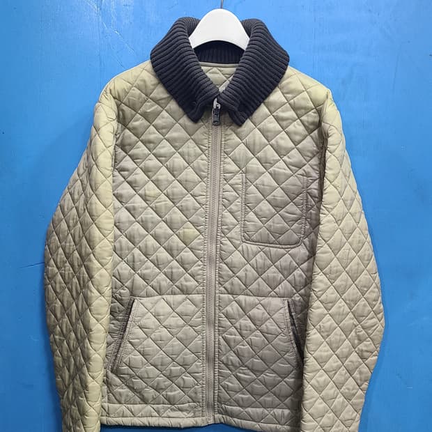 일본 빈티지 품격 깔깔이 누빔퀼팅