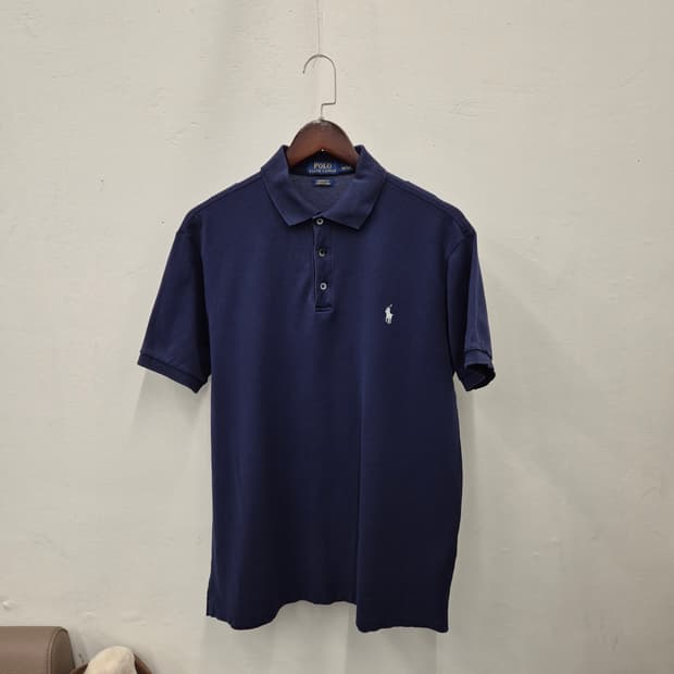 폴로 랄프로렌 커스텀핏 스트레치 메쉬 반팔 L