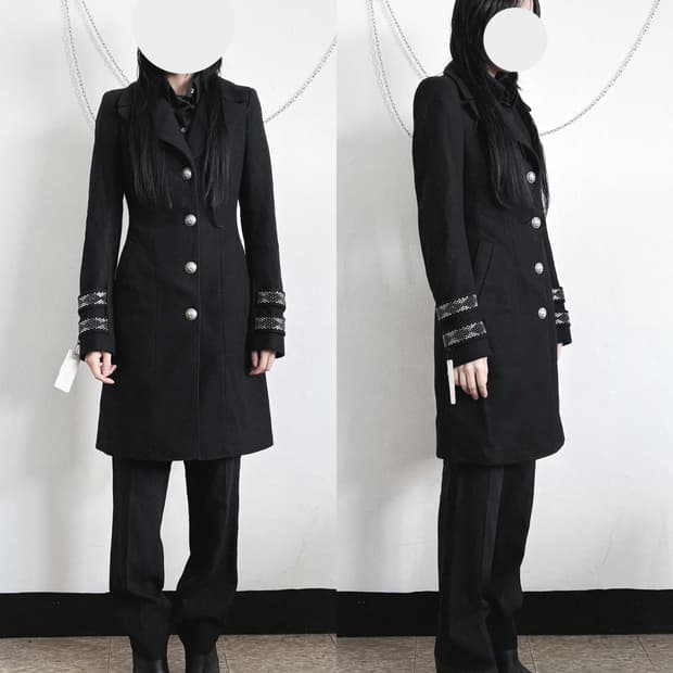 필립플레인 스트릿시크 오피서 코트