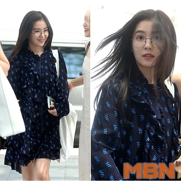 레드벨벳 아이린 원피스 럭키슈에뜨