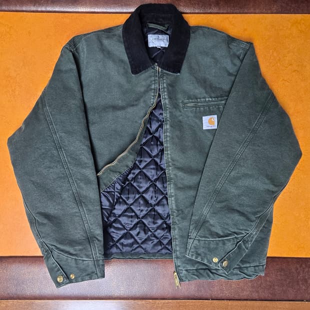 칼하트 wip og 디트로이트 자켓 올리브 L