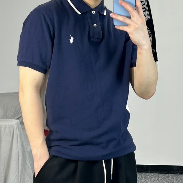 폴로 랄프로렌 배색 PK L  
