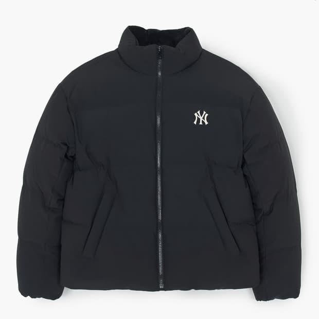 [새상품] mlb 베이직 커브 패딩