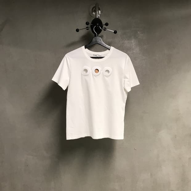 까르벵 화이트 반팔 티셔츠 M(W)