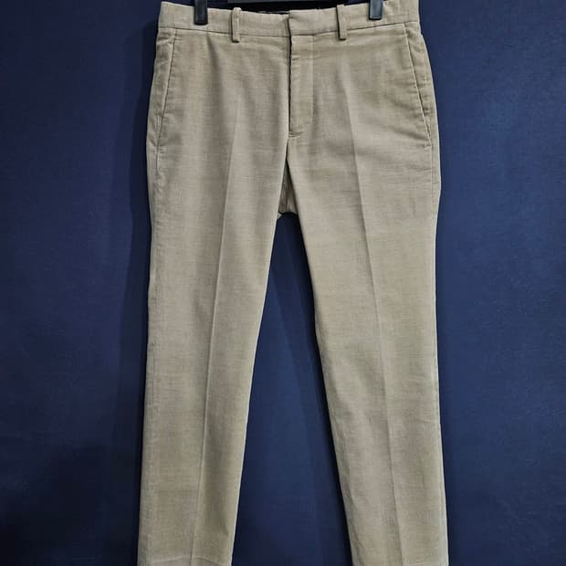띠어리 베이지 남성 슬림핏 허리 29~30 코듀로이 팬츠 