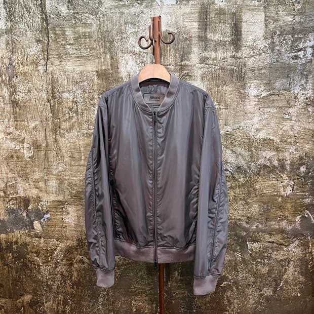 아르마니 꼴레지오니 Ma-1 봄버 자켓