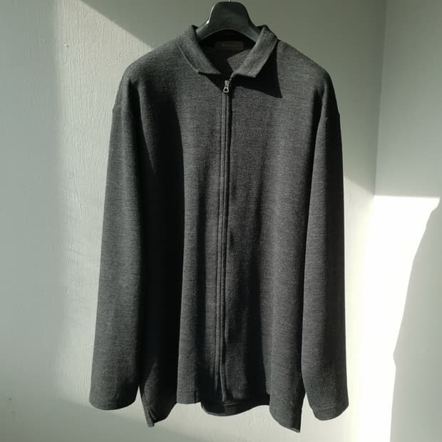Y's wool zip-up by Yohji Yamamoto