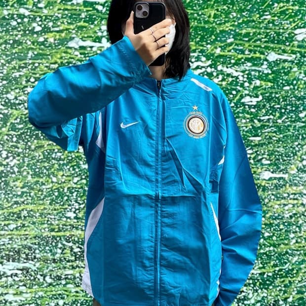 00s 나이키 인터밀란 축구팀 바람막이 100 (해외판) 