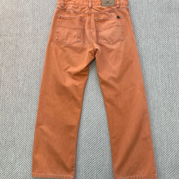 헨리코튼 스트레이트 코튼 팬츠