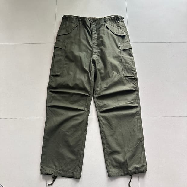 50s 데드스탁 미군 오리지널  M-1951 필드 카고 팬츠 L-Long