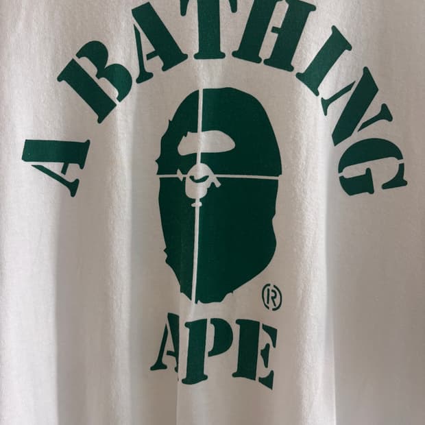 Bape ringer short sleeve